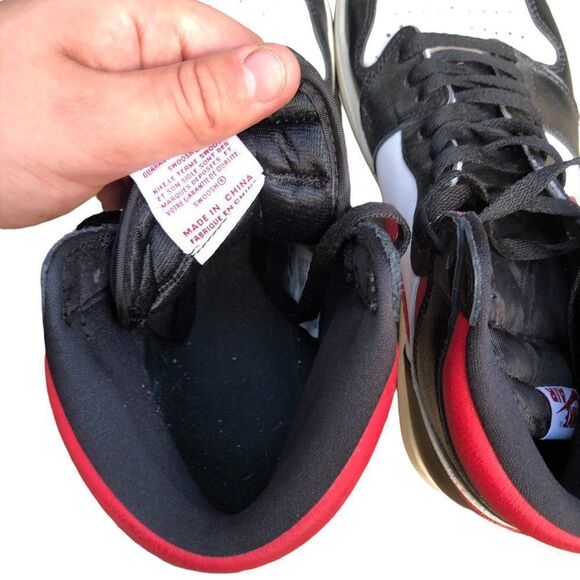 Nike Air Jordan 1 Retro High OG 'Gym Red' Size 10 - Picture 11 of 16